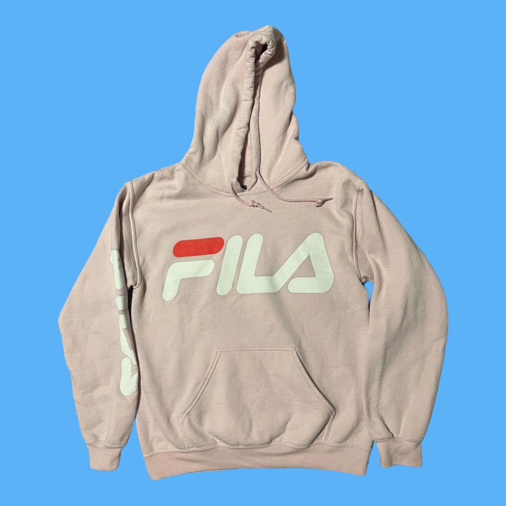 🔥 FILA PULLOVER HOODIE PINK 🔥